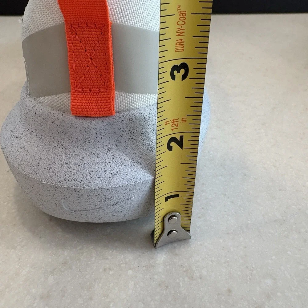 Nike Crater Impact DB3551-100 White Volt Orange Men/Women Size 7Y (Women 8.5)‎